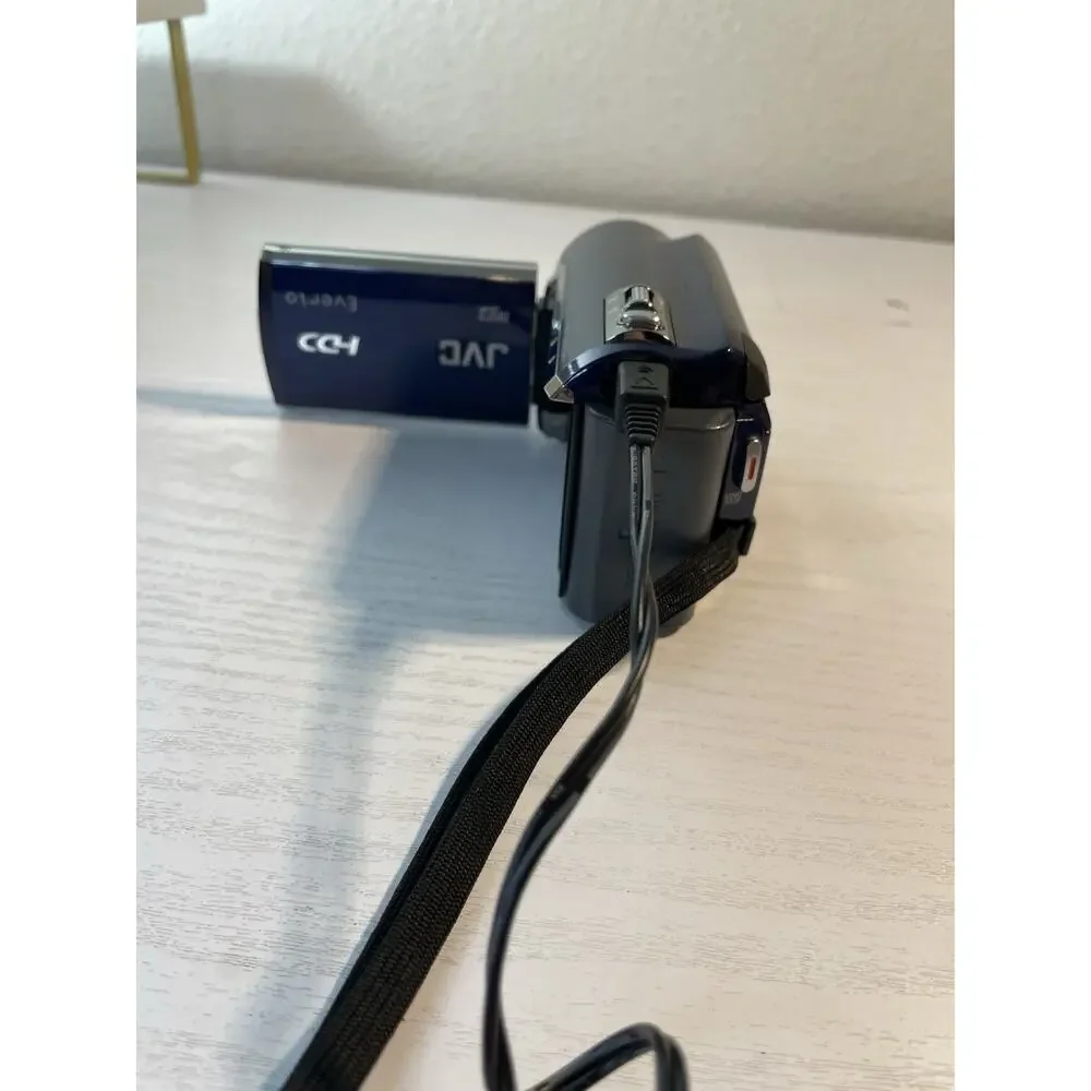 JVC Everio GZ-MG630AU 60GB HDD Blue Digital Camcorder 40x Zoom - Tested